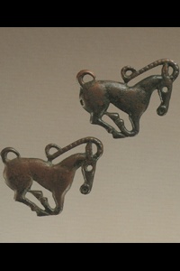 214. Galloping Ibex (appliques)