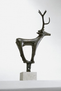028 - Stag (finial) - ANCIENT ANATOLIA