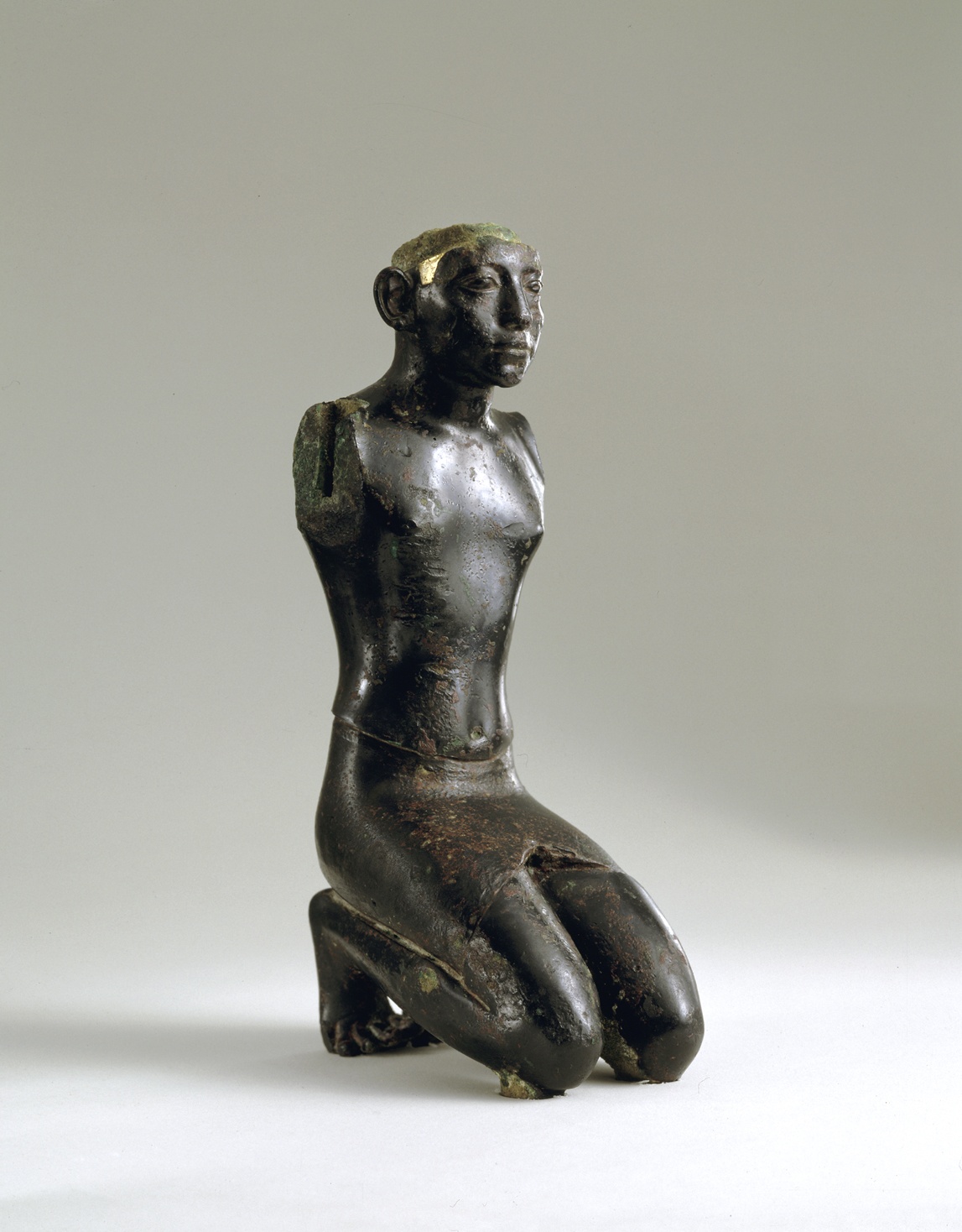 037. Kneeling Figure Of Amenemhat III (1843-1798 B.C.)