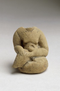 044. Seated Idol - Neolithic