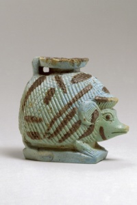 099. Hedgehog (plastic vase) - Archaic