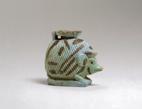 099. Hedgehog (plastic vase) - Archaic
