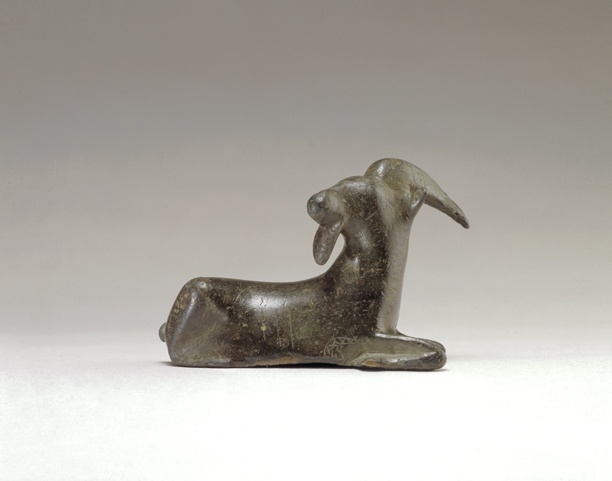 107. Recumbent Goat - Archaic