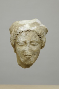 125. Head of Kore - Archaic