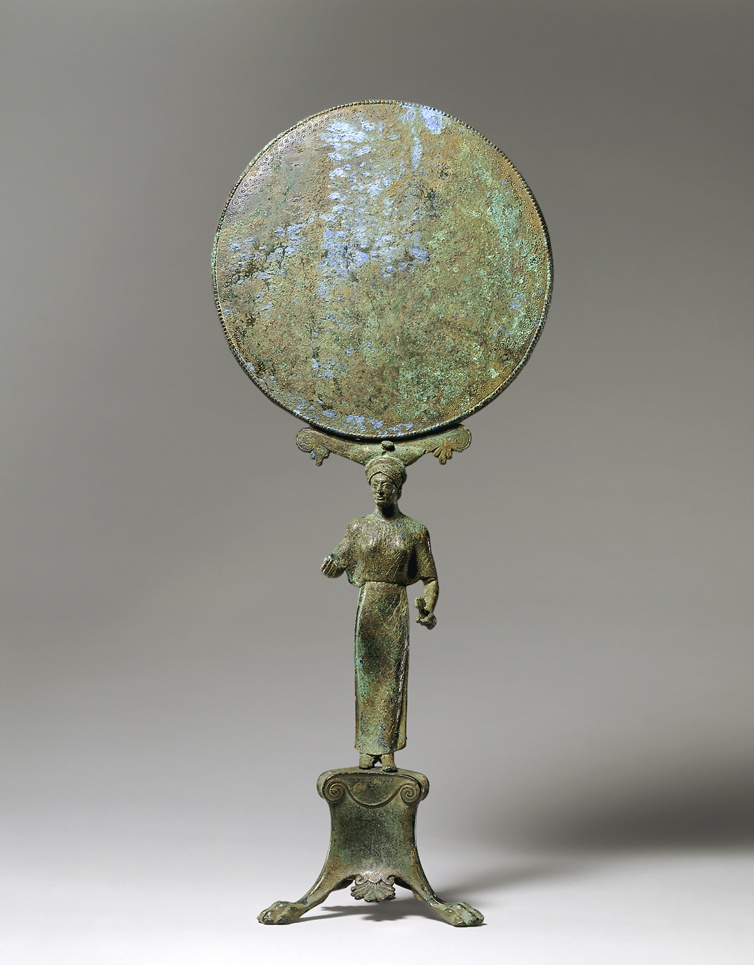 138. Caryatid Mirror - Classical