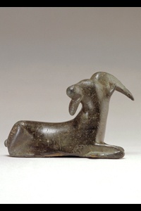 107. Recumbent Goat - Archaic