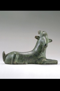 110. Recumbent Goat - Archaic