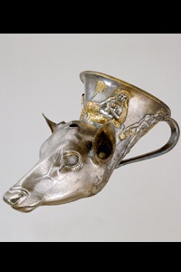 154. Rhyton (deer's head) - Classical