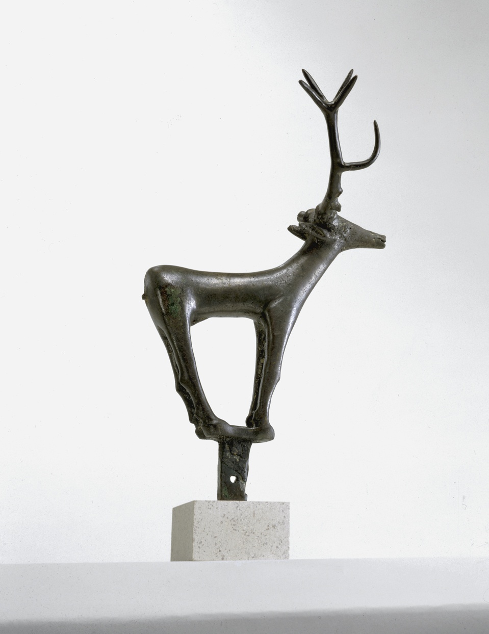 028 - Stag (finial) - ANCIENT ANATOLIA